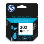 Cartucho tinta negro HP para impresora HP Officejet 3830 - HP302 / F6U66AE Original