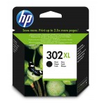 Cartucho tinta negro HP para impresora HP Officejet 3830 - HP302XL / F6U68AE Original